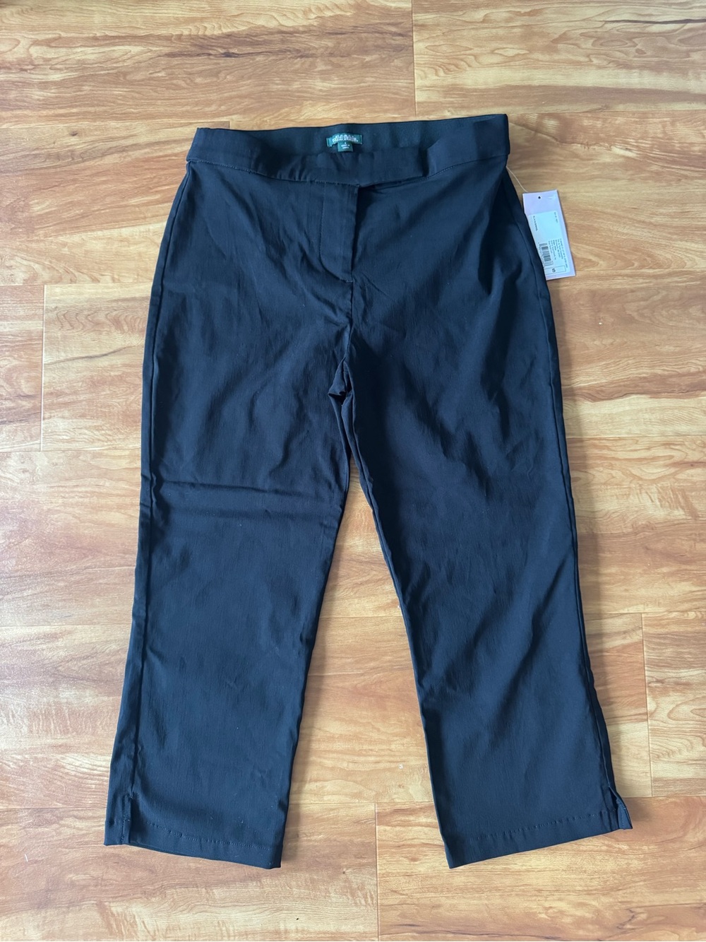Wild Fable Black High-Waist Capris